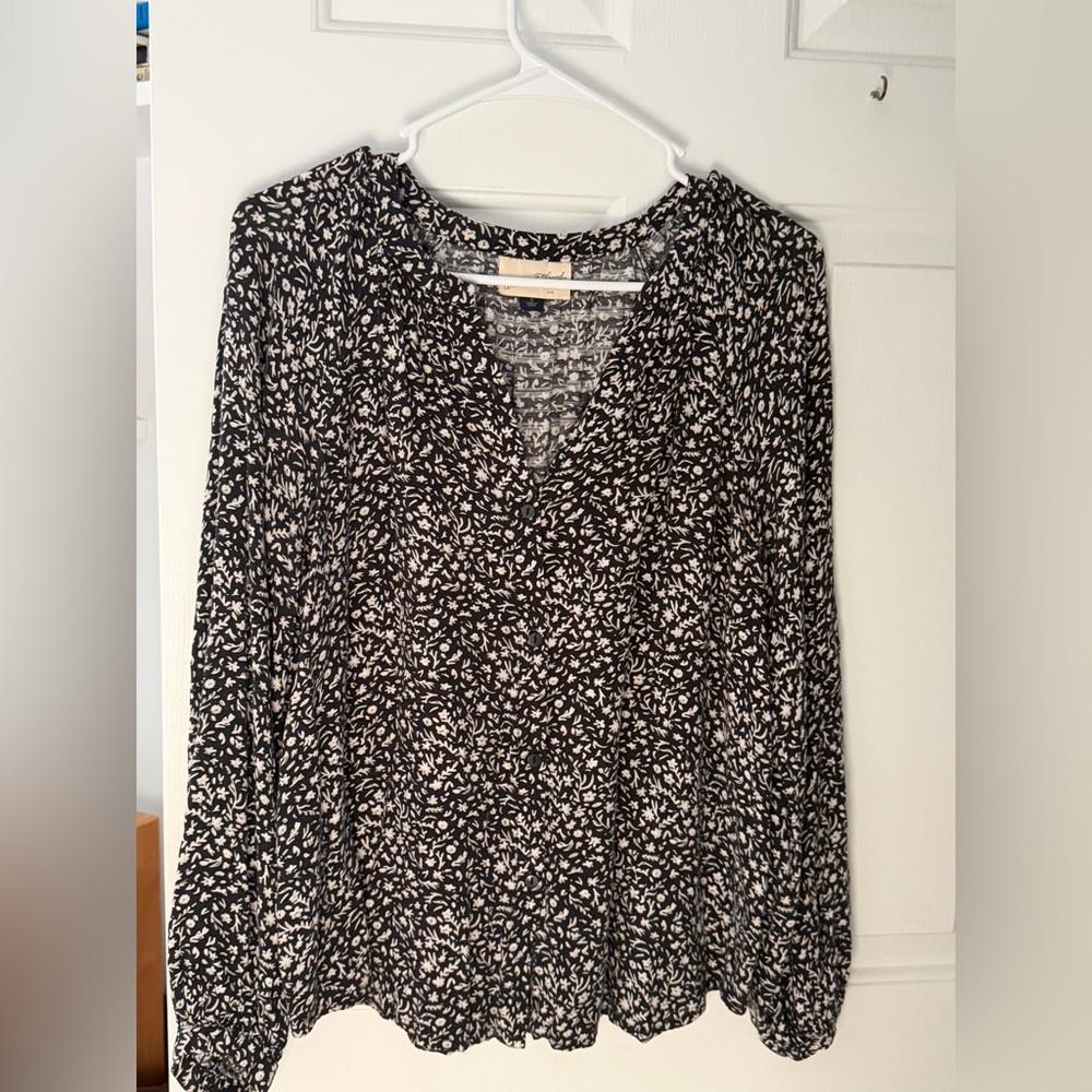 Long sleeve blouse